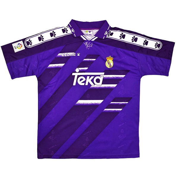 Thailande Maillot Football Real Madrid Exterieur Retro 1994 1996 Purpura